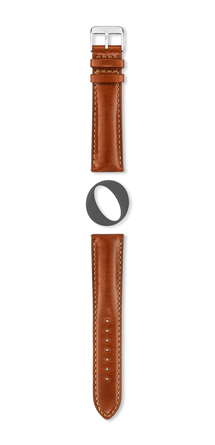 Bracelet montre COLORADO (Marron, Cognac, 22/20, 115/80, Homme) - Photo 2