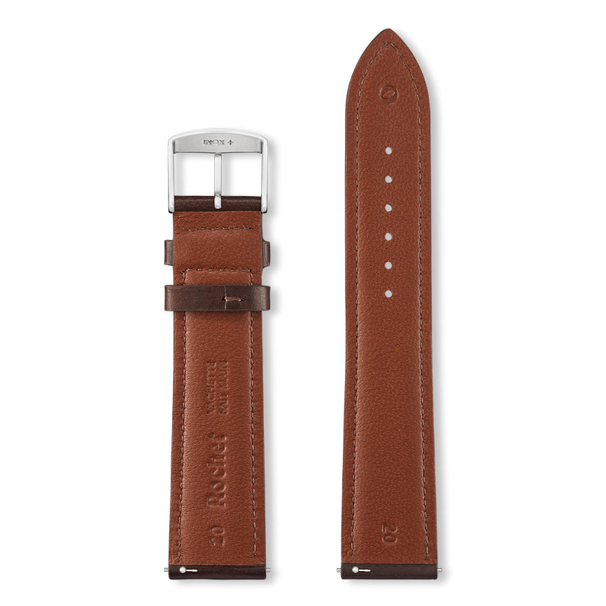 Bracelet montre CÔME (Marron, Vison, 14/12, 110/70, Femme) - Photo 5