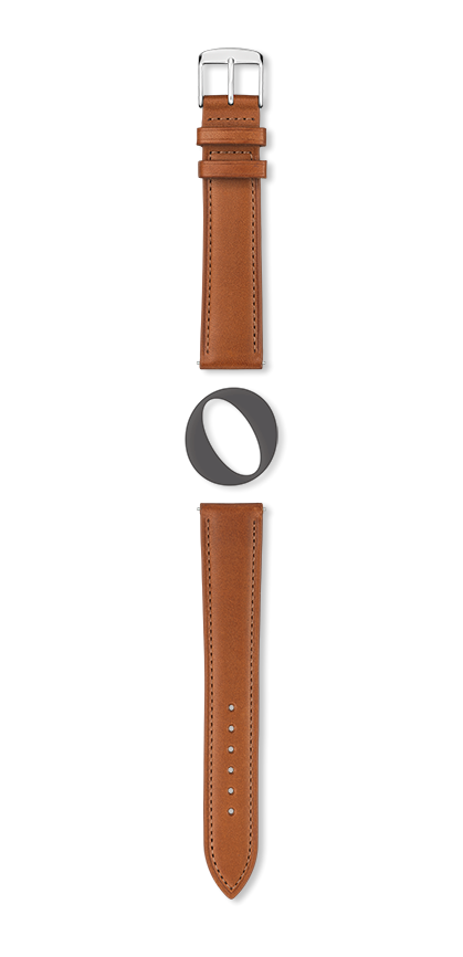 CÔME watch strap (Brown, Cognac, 22/20, 115/80, Man) - Picture 2