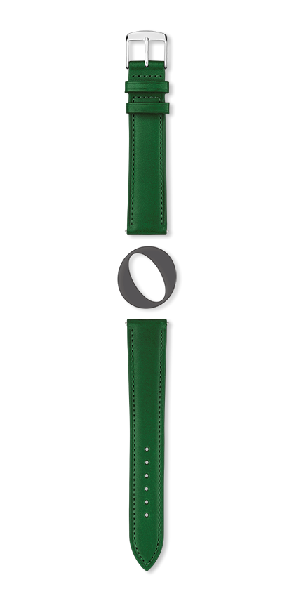 CÔME watch strap (Green, Empire green, 12/10, 110/70, Woman) - Picture 2