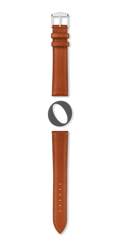 Bracelet montre CÔME (Marron, Miel, 14/12, 110/70, Femme) - Photo 2