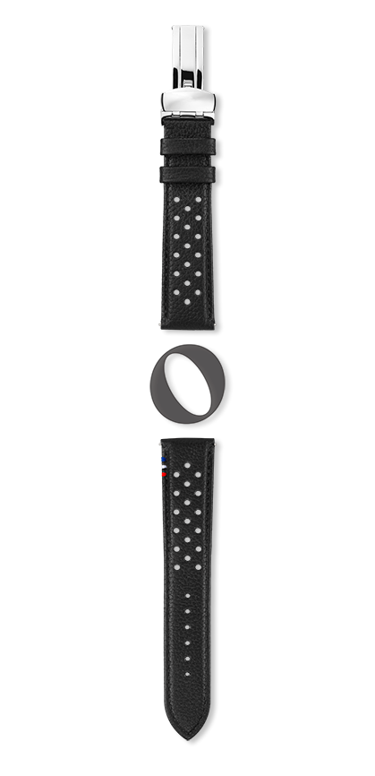 Bracelet montre MAGNY COURS (Noir, Noir, 18/16, 115/80, Homme) - Photo 2