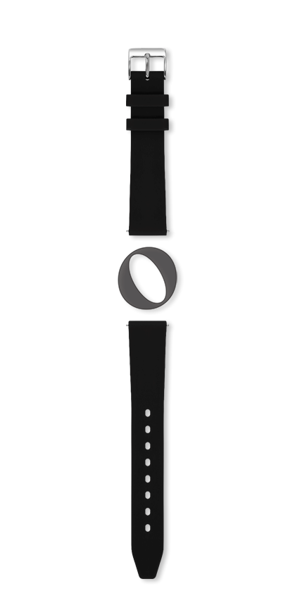 Bracelet montre HAWAI (Noir, Noir, 12/10, 110/70, Femme) - Photo 2