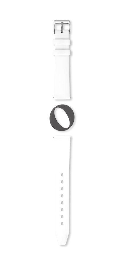Bracelet montre HAWAI (Blanc, Blanc, 12/10, 110/70, Femme) - Photo 2