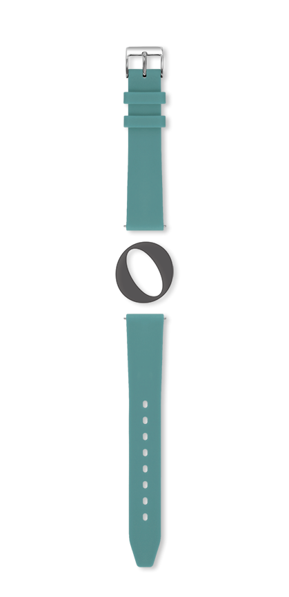 Bracelet montre HAWAI (Bleu, Bleu ciel, 12/10, 110/70, Femme) - Photo 2