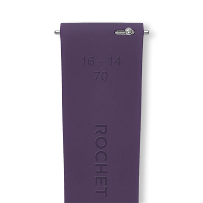 Bracelet montre HAWAI (Violet, Aubergine, 12/10, 110/70, Femme) - Photo 3