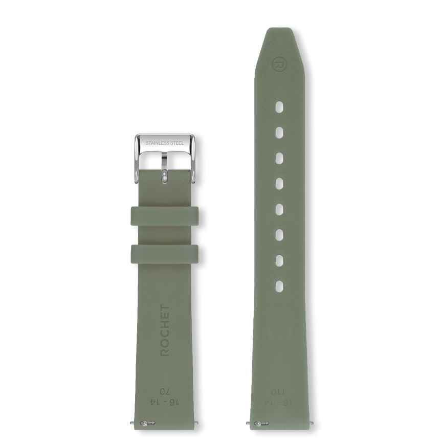 Bracelet montre HAWAI (Vert, Lichen, 12/10, 110/70, Femme) - Photo 5