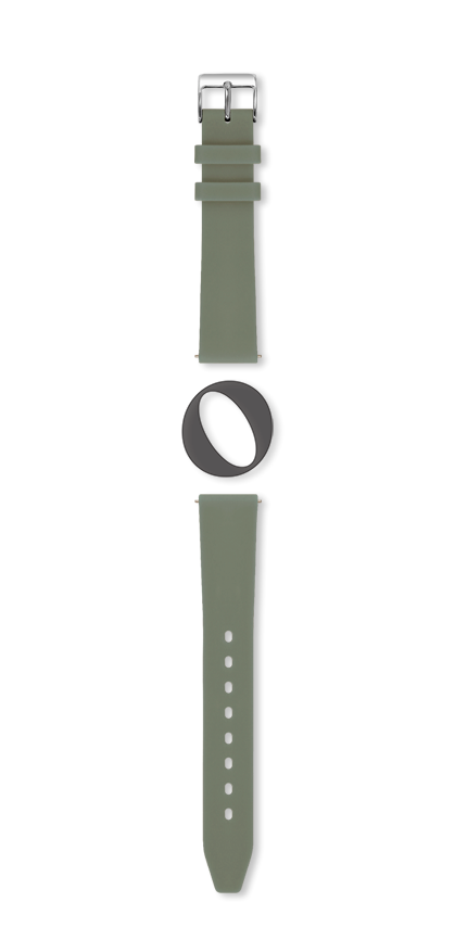 Bracelet montre HAWAI (Vert, Lichen, 12/10, 110/70, Femme) - Photo 2