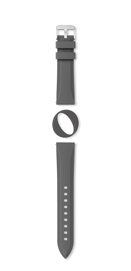 Bracelet montre BIRDY (Gris, Gris moyen, 18/16, 125/75) - Photo 2