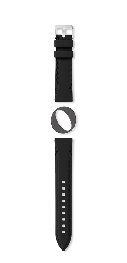 Bracelet montre BIRDY (Noir, Noir, 18/16, 125/75) - Photo 2