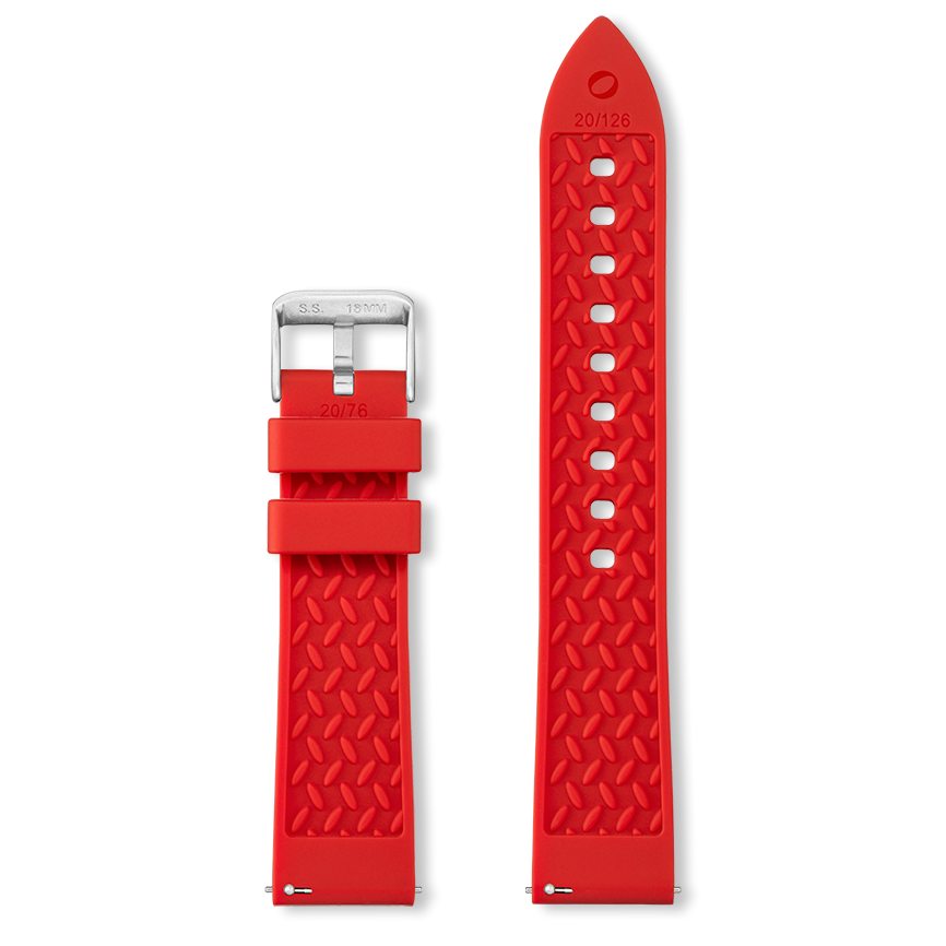 Bracelet montre BIRDY (Rouge, Rouge, 18/16, 125/75) - Photo 5