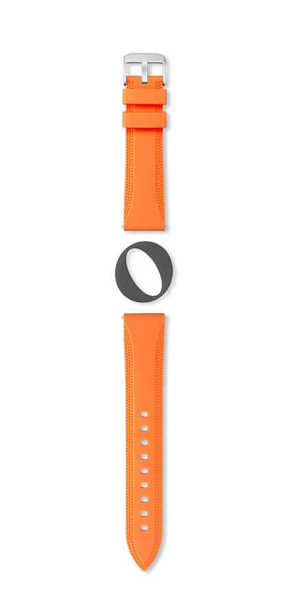 Bracelet montre BIRDY (Orange, Orange, 18/16, 125/75) - Photo 2