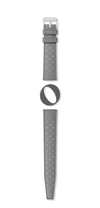 Bracelet montre TROPIC (Gris, Gris moyen, 18/16, 120/75) - Photo 2