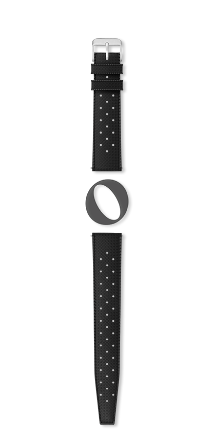 Bracelet montre TROPIC (Noir, Noir, 18/16, 120/75) - Photo 2