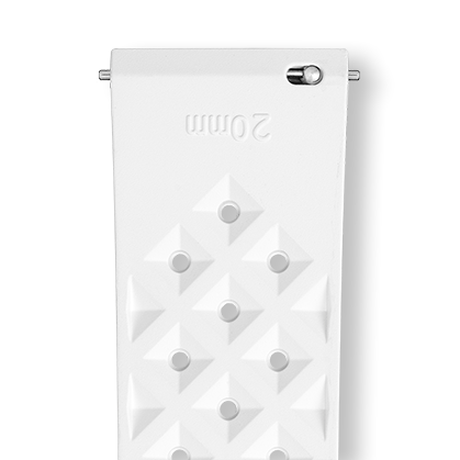 Bracelet montre TROPIC (Blanc, Blanc, 18/16, 120/75) - Photo 3