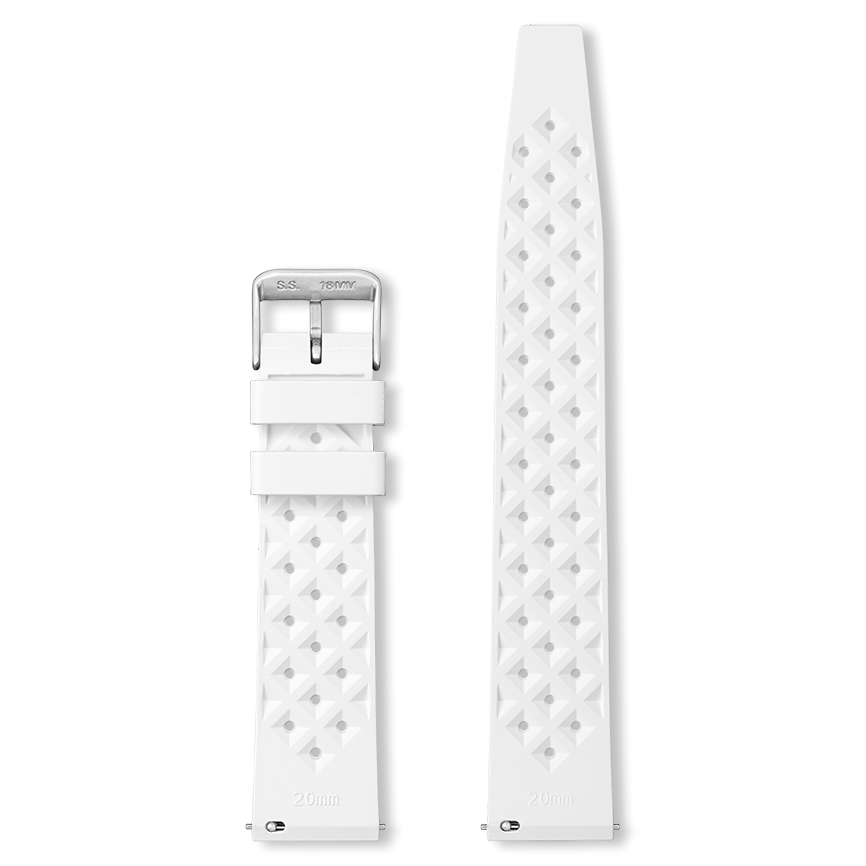 Bracelet montre TROPIC (Blanc, Blanc, 18/16, 120/75) - Photo 5