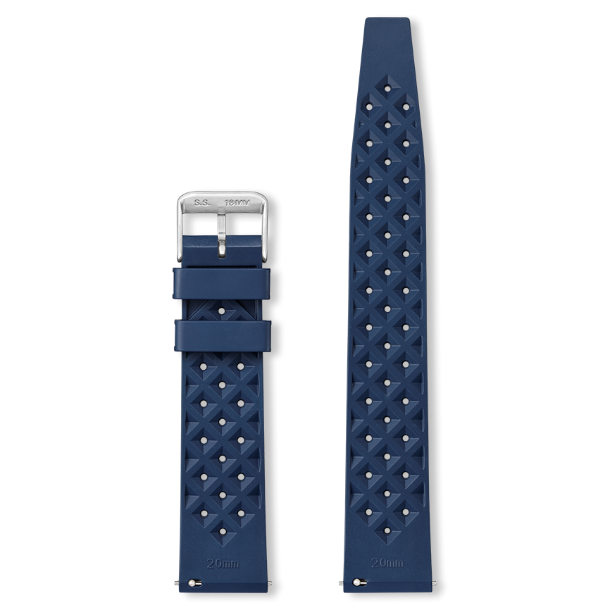 Bracelet montre TROPIC (Bleu, Marine, 18/16, 120/75) - Photo 5