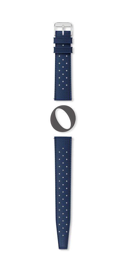 Bracelet montre TROPIC (Bleu, Marine, 18/16, 120/75) - Photo 2