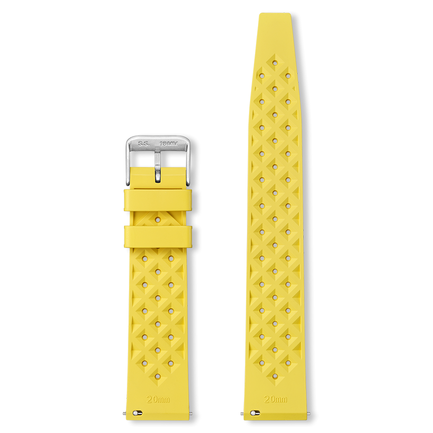 Bracelet montre TROPIC (Jaune, Jaune, 18/16, 120/75) - Photo 5