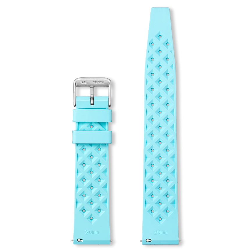Bracelet montre TROPIC (Bleu, Bleu ciel, 18/16, 120/75) - Photo 5