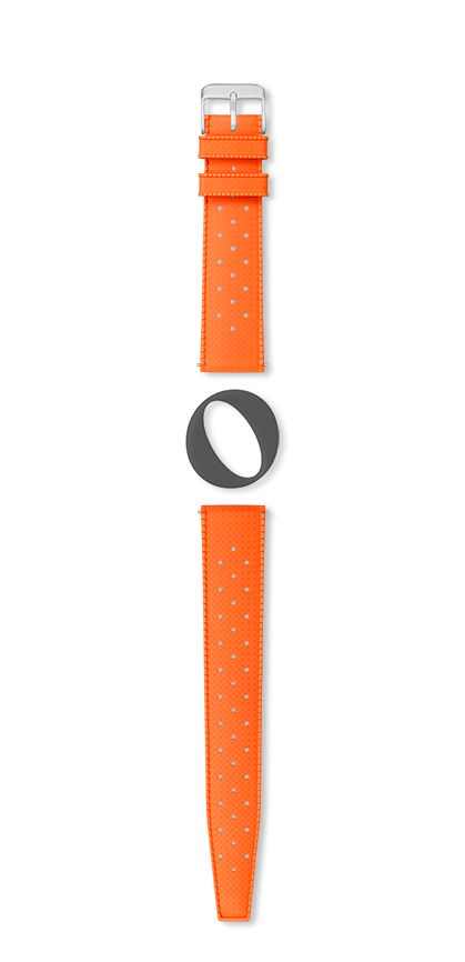 Bracelet montre TROPIC (Orange, Orange, 18/16, 120/75) - Photo 2
