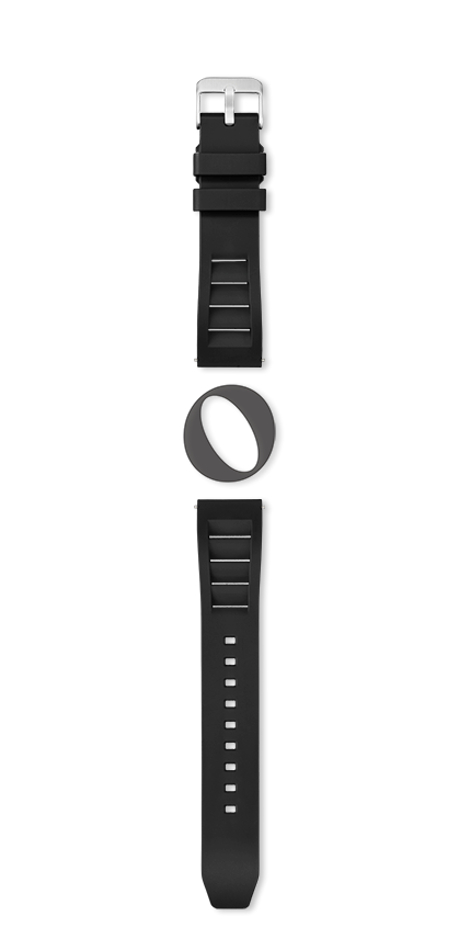 Bracelet montre SHARK (Noir, Noir, 20/18, 125/80, Homme) - Photo 2