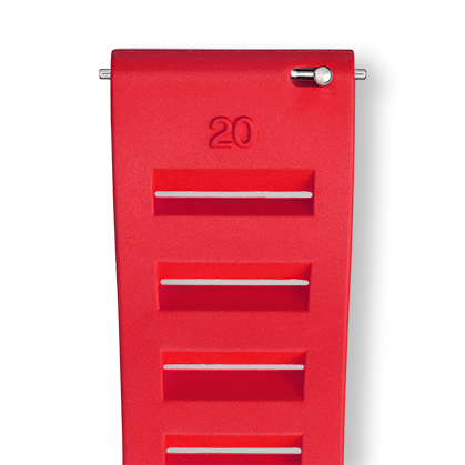 Bracelet montre SHARK (Rouge, Rouge, 20/18, 125/80, Homme) - Photo 3