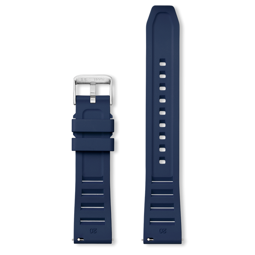Bracelet montre SHARK (Bleu, Marine, 20/18, 125/80, Homme) - Photo 5