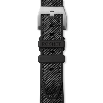 Bracelet montre TORINO (Noir, Noir, 20/18, 120/80, Homme) - Photo 4