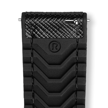 Bracelet montre TORINO (Noir, Noir, 20/18, 120/80, Homme) - Photo 3