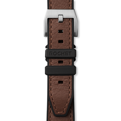Bracelet montre CORDOBA (Marron, Vison, 20/18, 120/80, Homme) - Photo 4