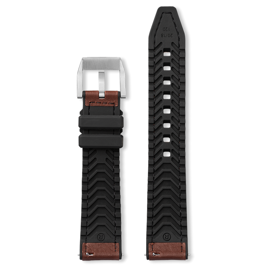 Bracelet montre CORDOBA (Marron, Vison, 20/18, 120/80, Homme) - Photo 5