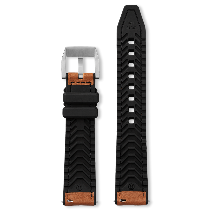 Bracelet montre CORDOBA (Marron, Cognac, 20/18, 120/80, Homme) - Photo 5