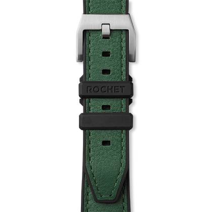 Bracelet montre CORDOBA (Vert, Vert empire, 20/18, 120/80, Homme) - Photo 4