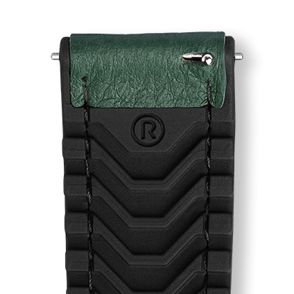 Bracelet montre CORDOBA (Vert, Vert empire, 20/18, 120/80, Homme) - Photo 3