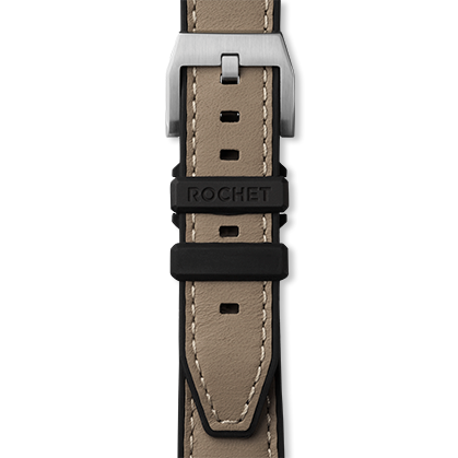 Bracelet montre SAHARA (Marron, Taupe, 20/18, 120/80, Homme) - Photo 4