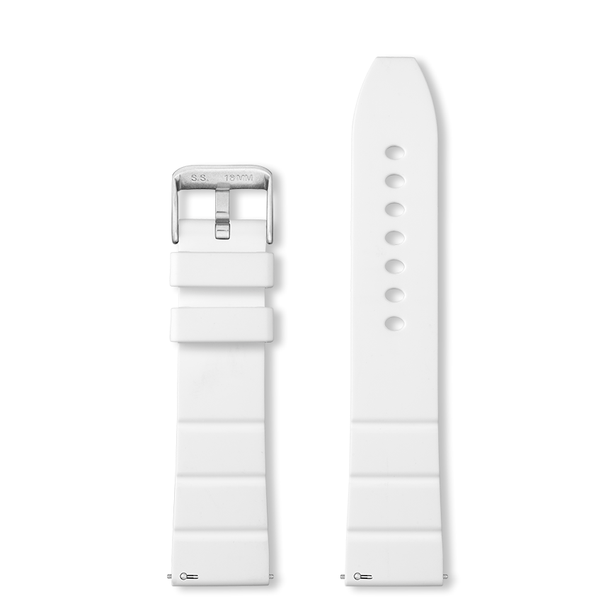 Bracelet montre BOGEY (Blanc, Blanc, 20/18, 109/75, Homme) - Photo 5