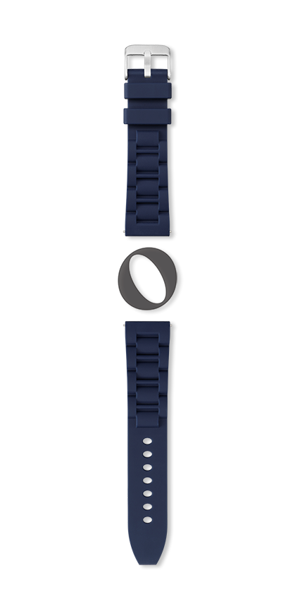 Bracelet montre BOGEY (Bleu, Marine, 20/18, 109/75, Homme) - Photo 2
