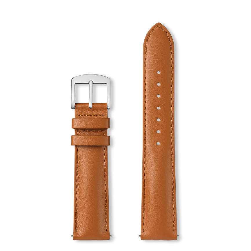Bracelet montre NEW YORK (Marron, Cognac, 12/10, 110/70, Femme)