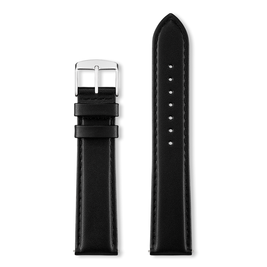 Bracelet montre NEPTUNE (Noir, Noir, 22/20, 125/90, Homme)