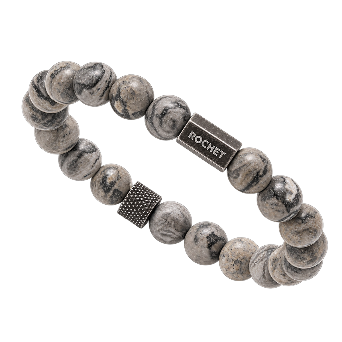 ZEN bracelet (Grey, Middle grey, Man)