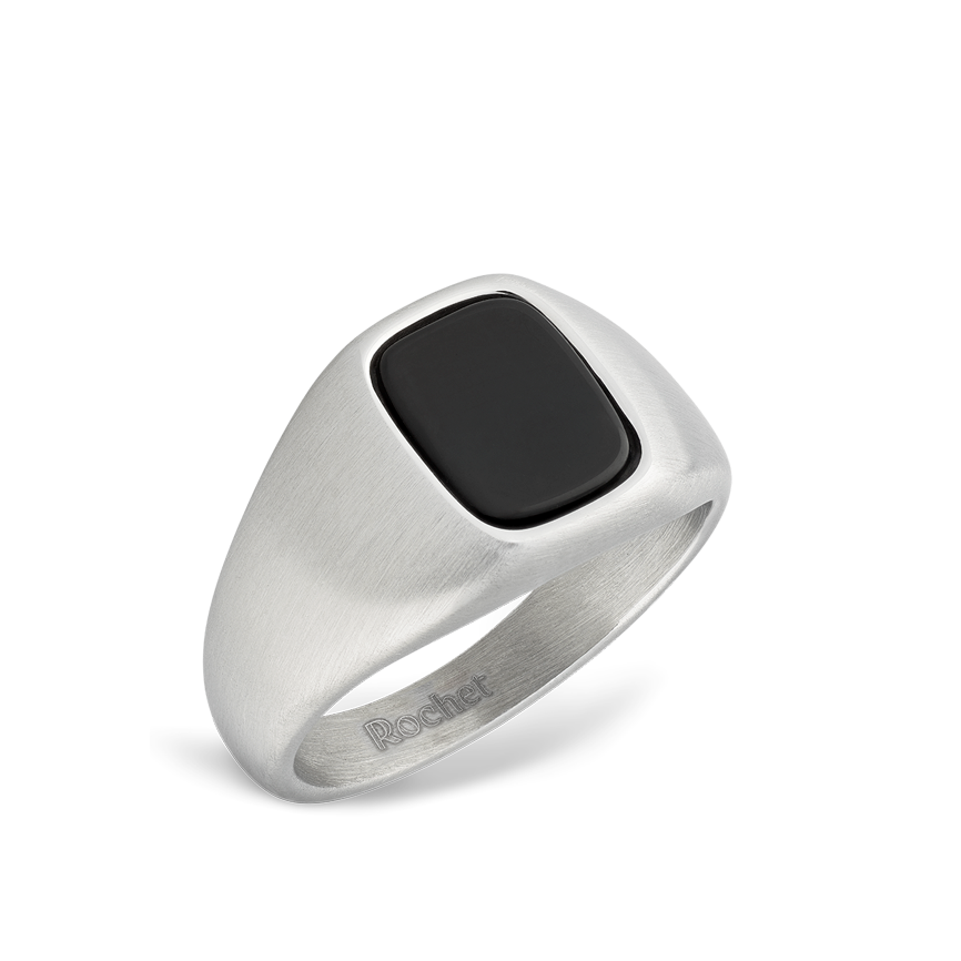 EMPREINTE ring - copie (Silvery, Silvery/Black, Ø62, Man)