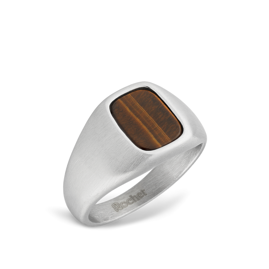 Bague DRAKKAR (Argenté, Argenté, Ø62)